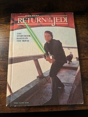 Vintage Star Wars Return of the Jedi The Storybook Based on the Movie